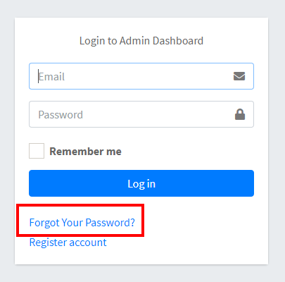 Forgot password?