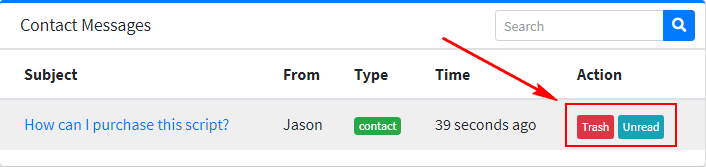 Message Actions